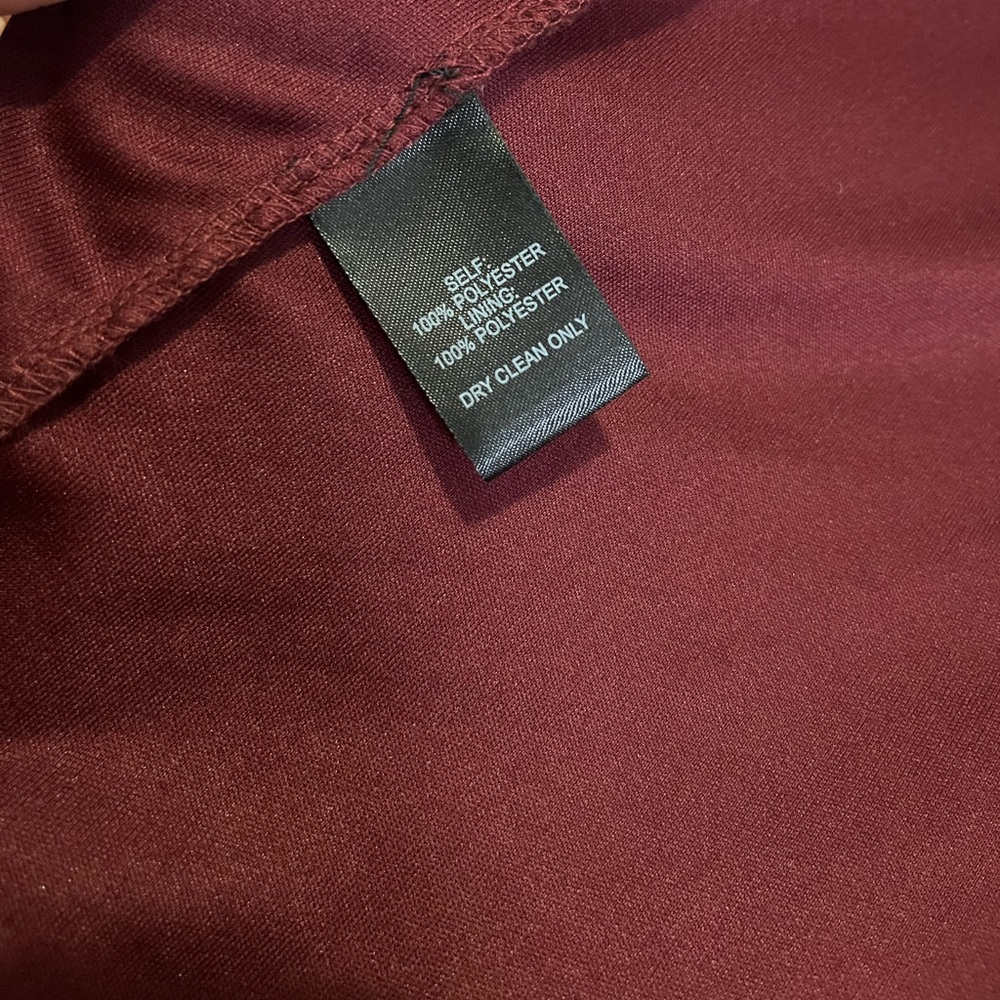 Lulus Heavenly Hues Burgundy Maxi Dress • Large - Picture 9 of 16